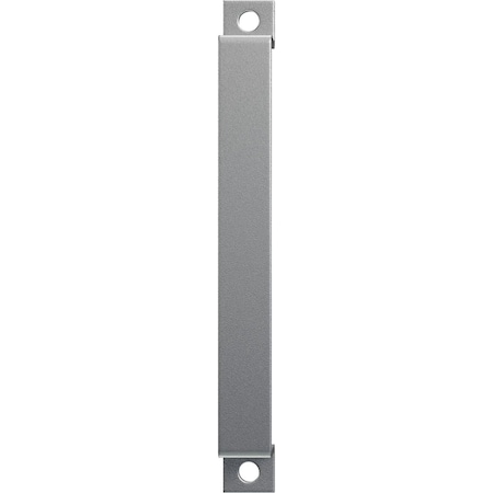 Ekena Millwork Premium 11"L x 1 1/4"W Pull Handle for 1 3/4" Doors, Silver Metallic GB6001PH411SM